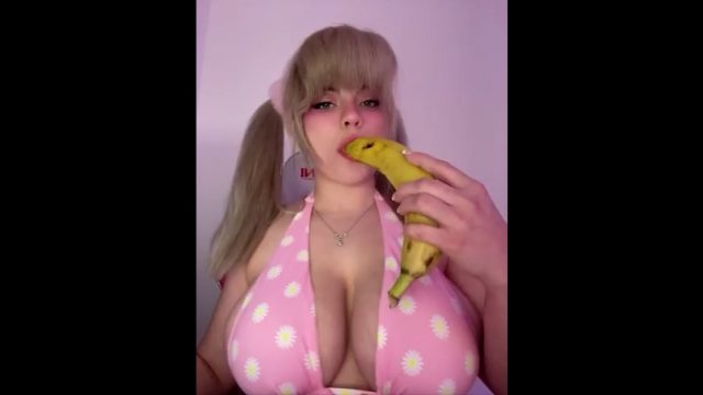 Sabrina Banks Playing Banana New Video